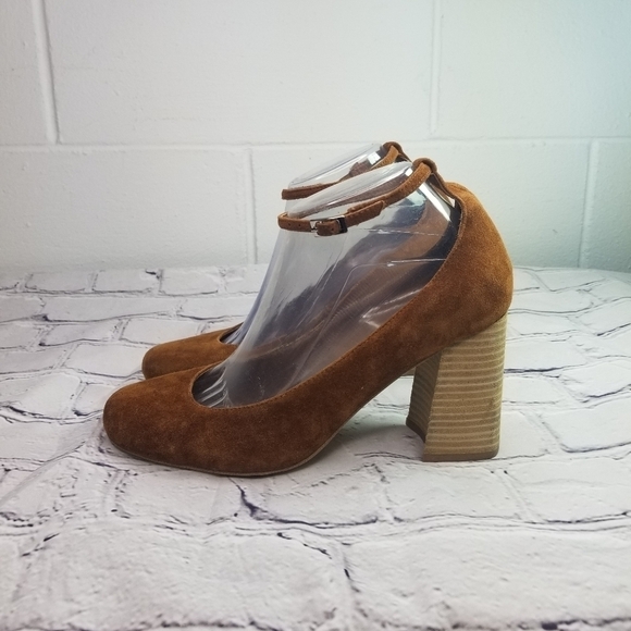 Jeffrey Campbell x Free People Delta ankle strap suede heels - Picture 11 of 11